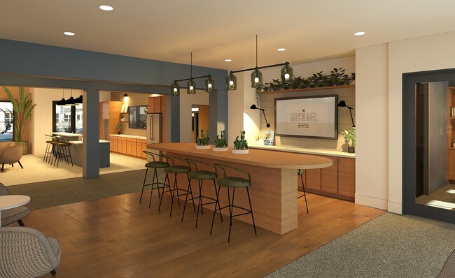 Community Lobby Rendering