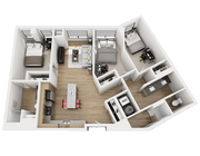 3 Bed 2 Bath - C6S