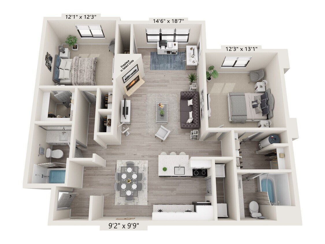 Floor Plan - B4 Renovated