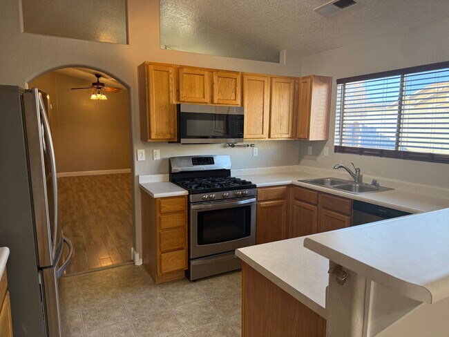 Photo - Great Area, 3 Bedroom, 2 Bath with major kitchen appliances.