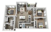 C2 floor plan The Haven at Indigo Square