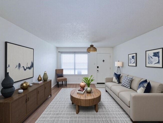 Photo - Charming and spacious one bedroom upstairs unit located in the courtyard by Clear Lake. New paint...