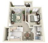 1 Bedroom | 1 Bath | 618 SF