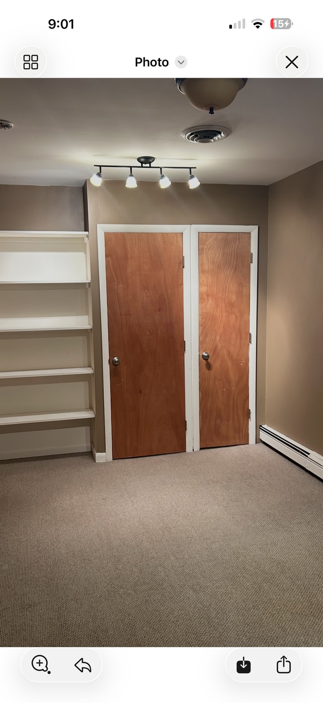 BR w 2 closets 1 has stackable W/D - 147 Barrett St Unit 1