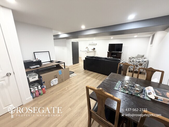 Photo - 2-Bedroom Basement Apartment with In-Unit Laundry – Water & Gas Included – Kitchener Unit 2