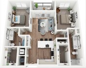 B1 floor plan The Easley