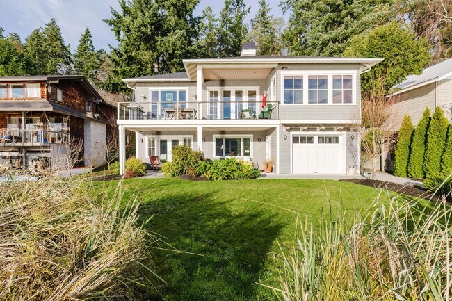Photo - Impeccable Low Bank Bainbridge Waterfront Home with Private Dock