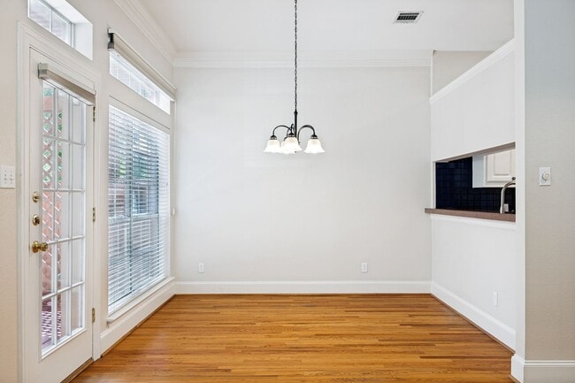 Photo - Sophisticated Addison Townhome with Vaulted Ceilings, Study & Two Primary Suites!
