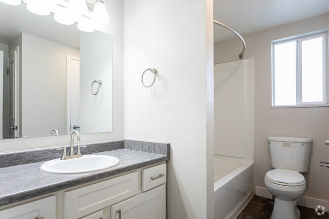 1BR, 1BA - 600SF - Bathroom