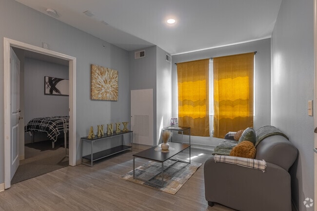 B1 2BR, 2BA - 812SF - Living Room
