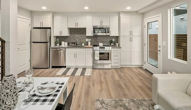 Photo - Contemporary 2-Bed Townhome with Rooftop D...