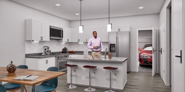 Cocina - Tribeca Townhomes