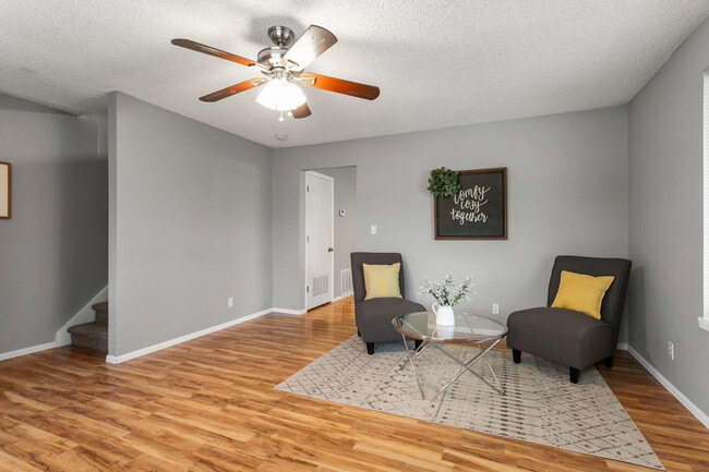 Living Room - 733 Harlan St Apartments