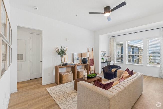 B2 2BR, 2BA - 1,237SF - Living Room