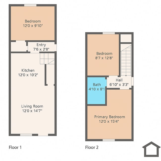 Floor Plans - 6412 Diamond St