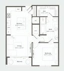 A2 floor plan Parkside Residences