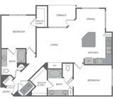 Plano de planta B2 91Fifty
