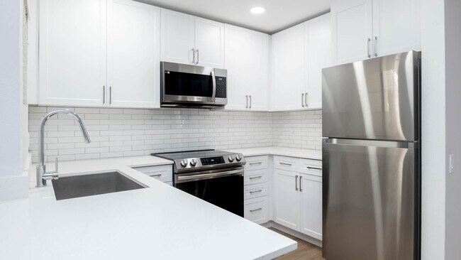Kitchen with Stainless Steel Appliances