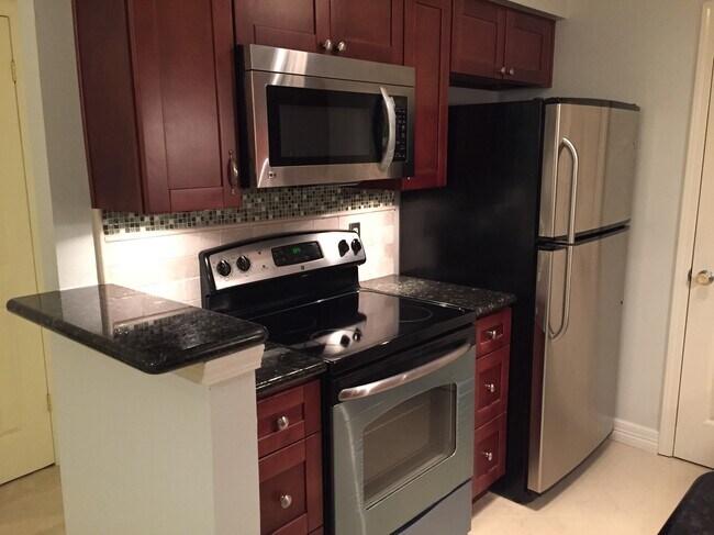 Stainless steel appliances - 7555 Katy Freeway Unit 158