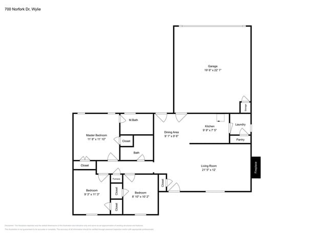 Photo - Spacious 3-Bed, 2-Bath Home with Garage, F...