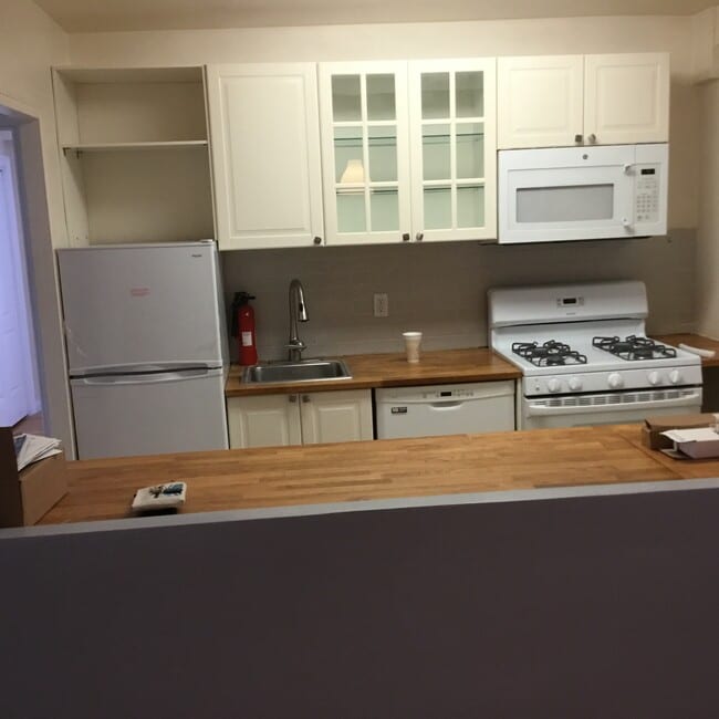 Kitchen from dining area - 444 Bedford St Unit 7E Bedford Towers