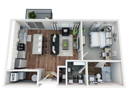 StateHouse Highline on 9th Kline 3D Furnished
