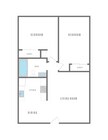 2 Bed 1 Bath