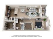 Mill on Price_1Bed_1Bath_826 Sq Ft