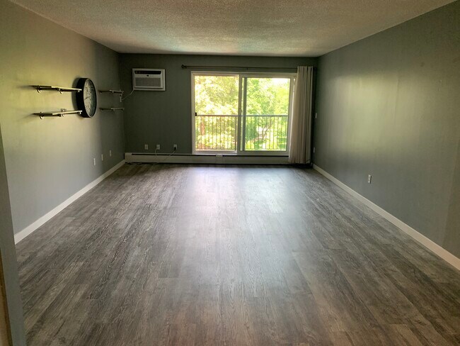 Open living space with LVP flooring - 4820 Park Commons Dr Unit 234