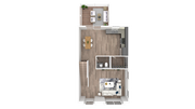 Three Story Townhome - Second Floor