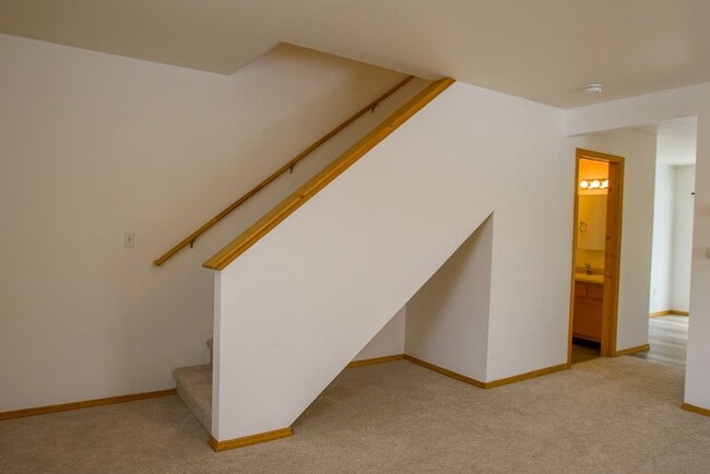 Front room with staircase