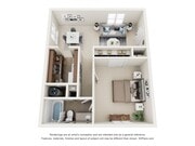 Keoway Village 1BR Floorplan