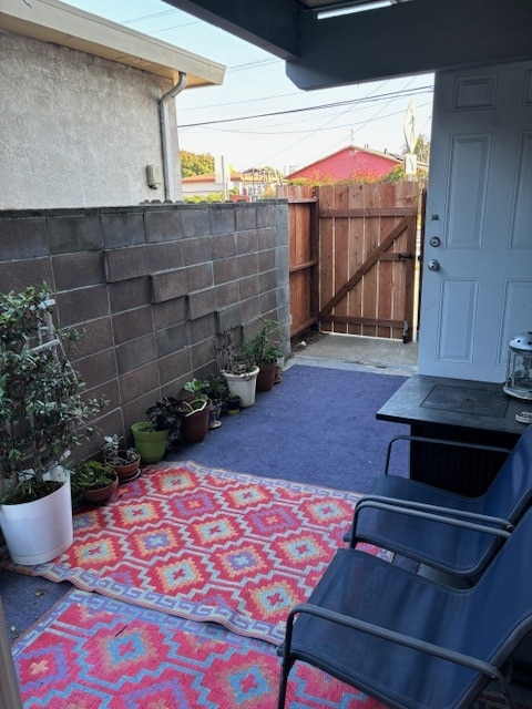 Outside Patio - 5229 Potrero Ave Apartments Unit In Law