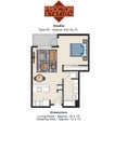 0 Bedroom / 1 Bath / 632 Sq.Ft.