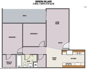 2BR/1BA