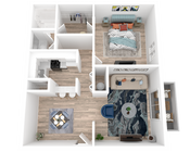 Cypress | 869 sqft