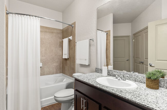 Refresh and recharge in a spa-inspired bathroom.