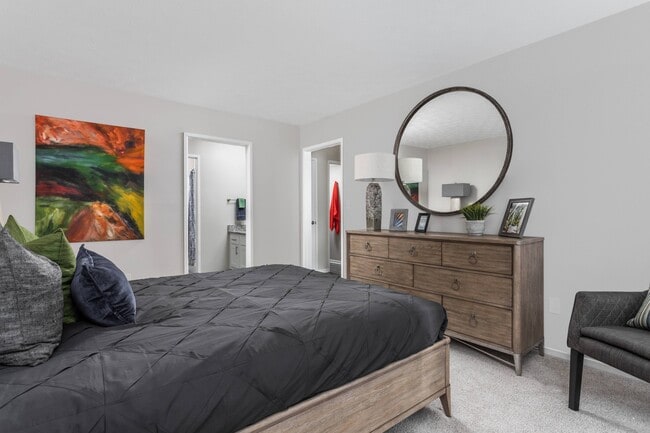 Bedroom with In-Suite Bathroom and Large Closet
