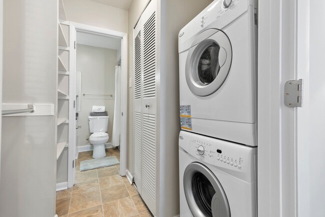 Washer and dryer