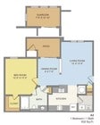 1BR/1BA