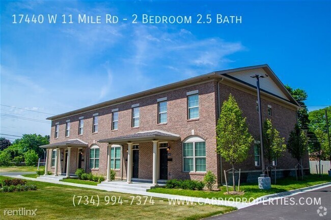 Building Photo - Lathrup Court (17440 W 11 Mile Rd) Unit 2 Bedroom 2.5 Bath Rental