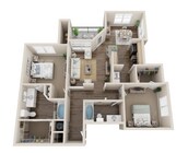 B2 floor plan Mirabella