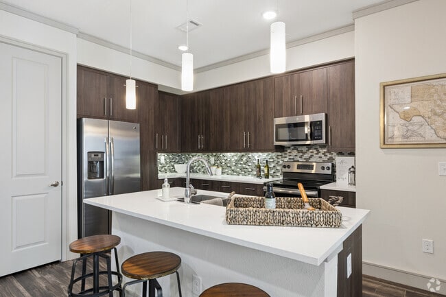 B2 2HAB, 2BA - 1,117 ft² - Cocina - The Hamilton