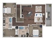 C2A floor plan The Landing at Savannah West