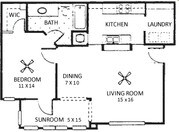 1 Bedroom B
