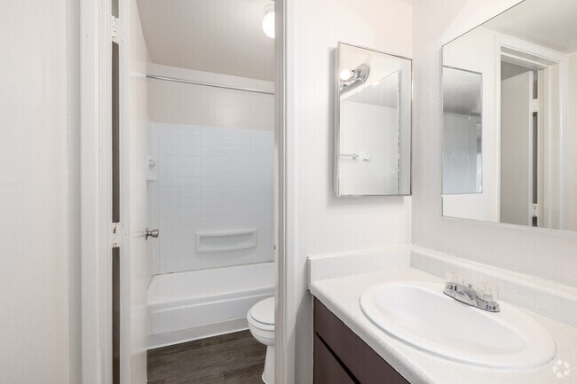 1BR, 1BA - 528SF - Bathroom