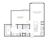 1 Bedroom | 1 Bathroom | 756 Sq. Ft. | Income Restricted
