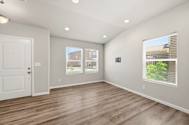 Photo - $1,945.95, 2-bed, 2.5-bath, located in Colorado Springs with a one-car extended garage.