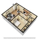 1BR/1BA