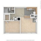 1x1: Beds - 1: Baths - 1: SqFt Range - 627 to 627